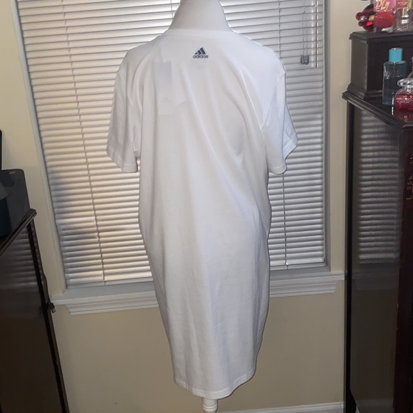 NWT adidas T-shirt dress white - Picture 4 of 6